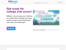 Tablet Screenshot of edready.org